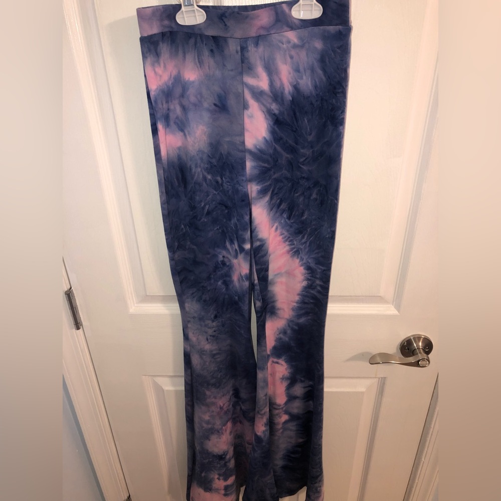 Shein size XS tye dye flared pants
